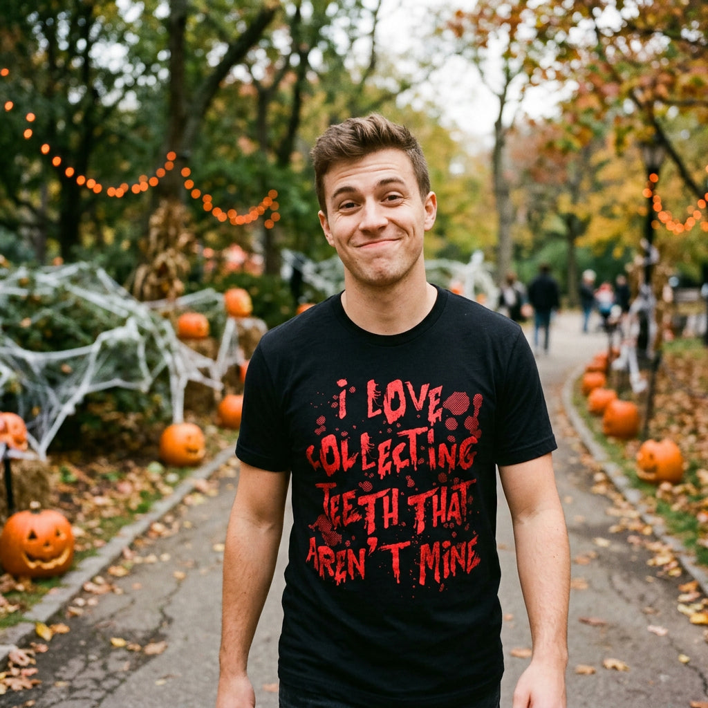 I Love Collecting Teeth Men's T Shirt