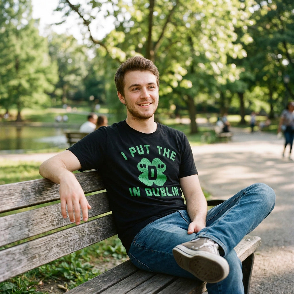 I Put The D In Dublin Men's T Shirt