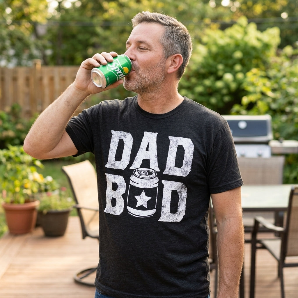 Dad Bod Beer Men's T Shirt