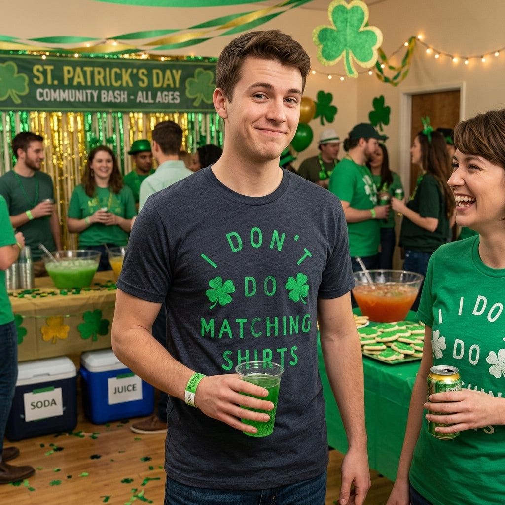 I Dont Do Matching Shirts Men's T Shirt
