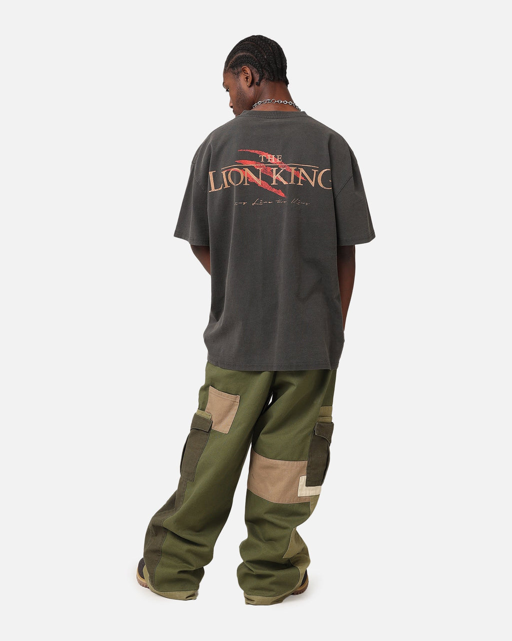 American Thrift Disney The Lion King Scar Heavyweight T-Shirt Black Wash