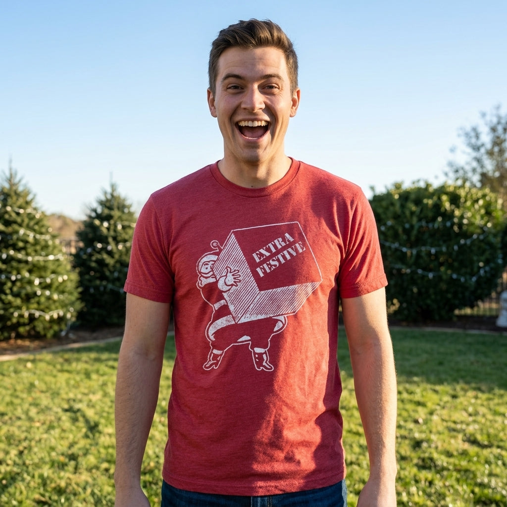 Extra Festive Men's T Shirt