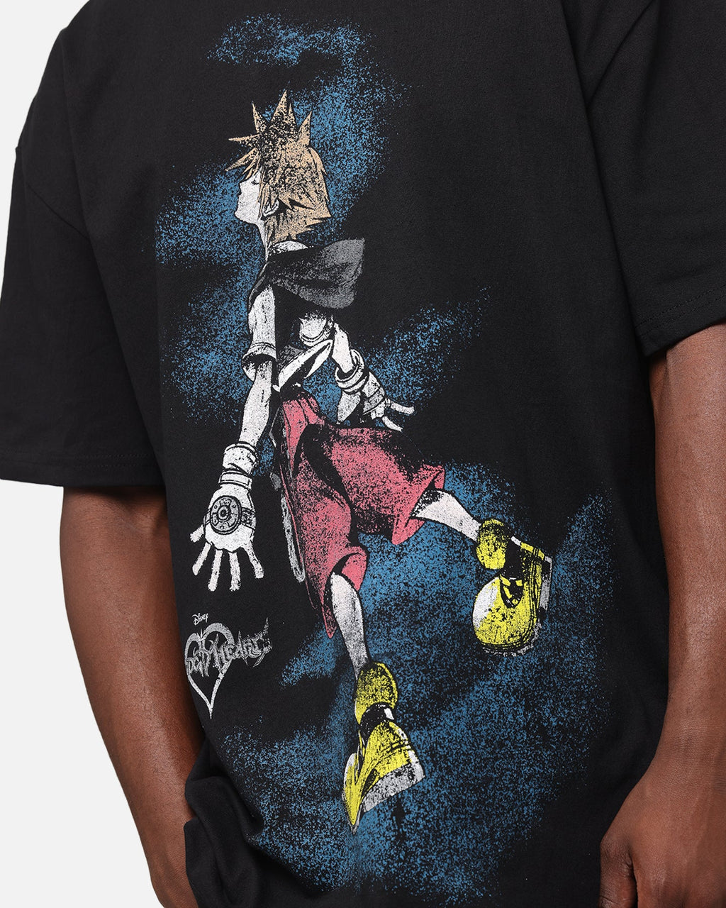73Studio Disney Kingdom Hearts Sora Heavyweight T-Shirt Black