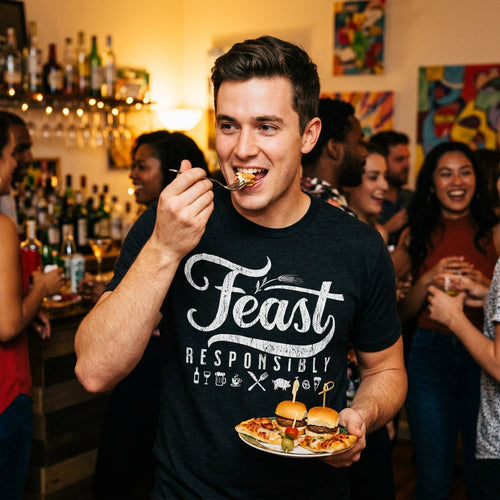 Feast Responsibly Men's T Shirt