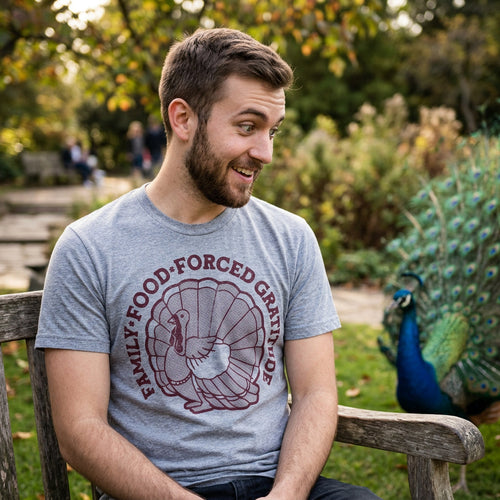 Family Food Forced Gratitude Men's T Shirt