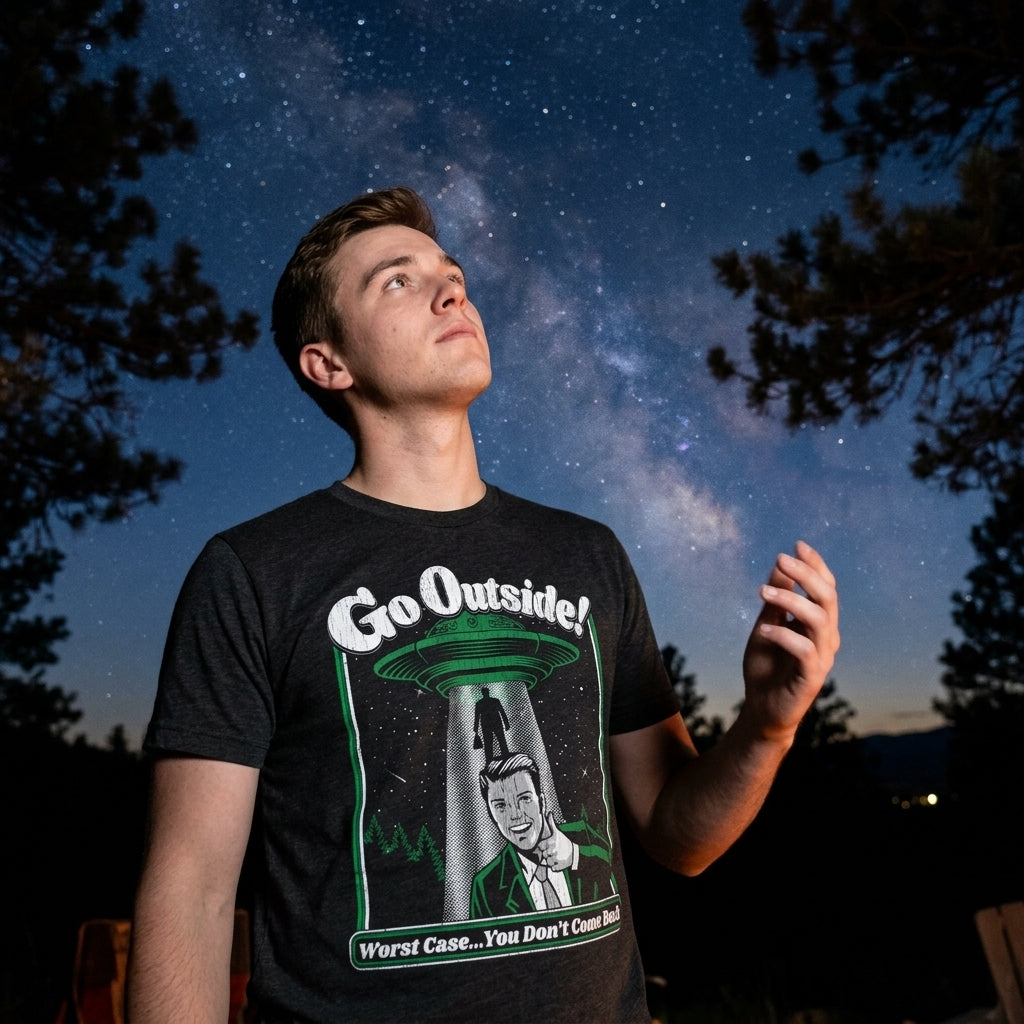 Go Outside Men's T Shirt