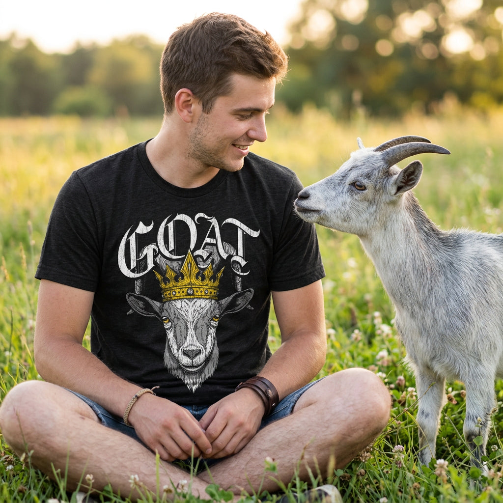 Goat King Men's T Shirt