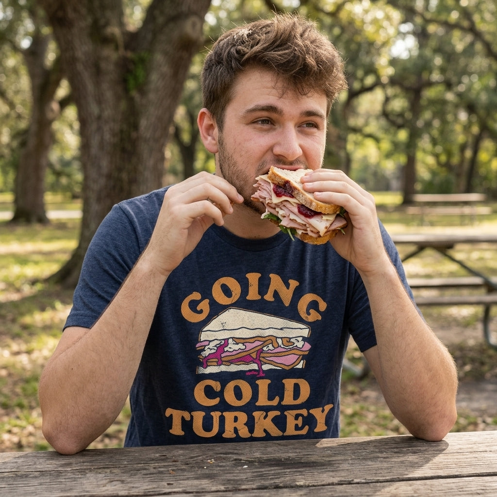 Going Cold Turkey Men's T Shirt