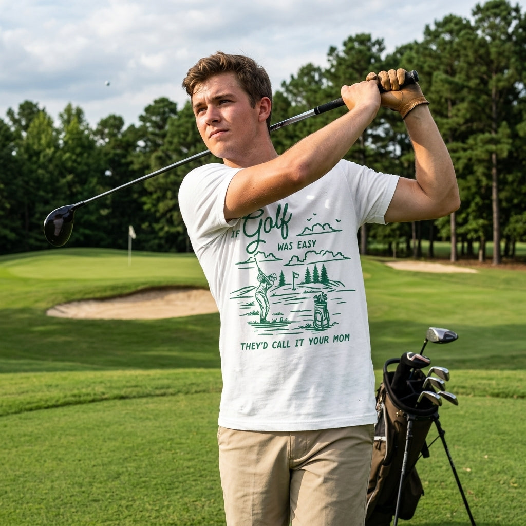 If Golf Was Easy Theyd Call It Your Mom Men's T Shirt