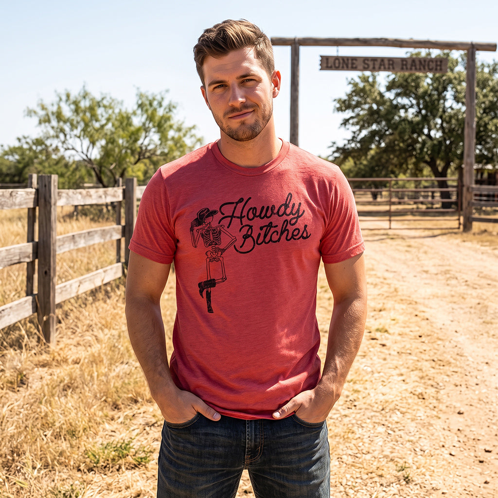Howdy Bitches Men's T Shirt
