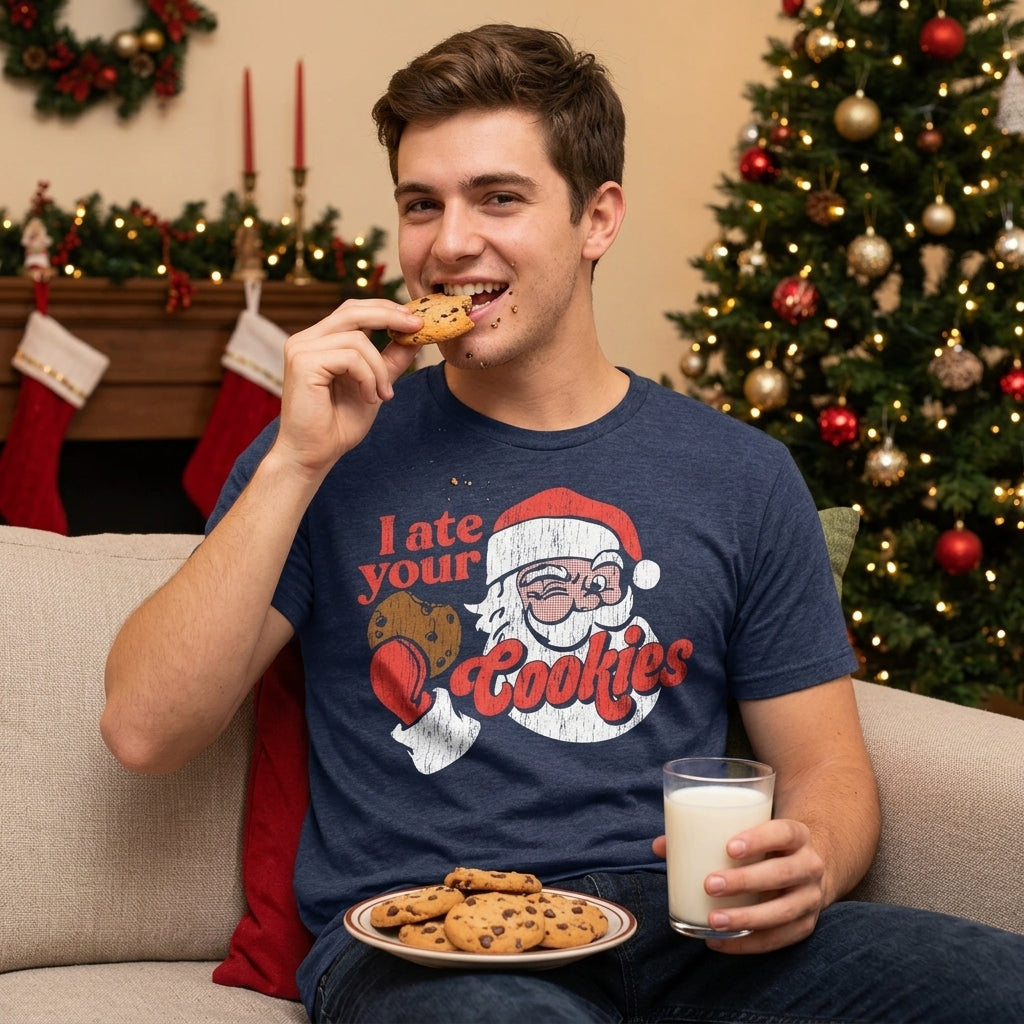 I Ate Your Cookies Men's T Shirt