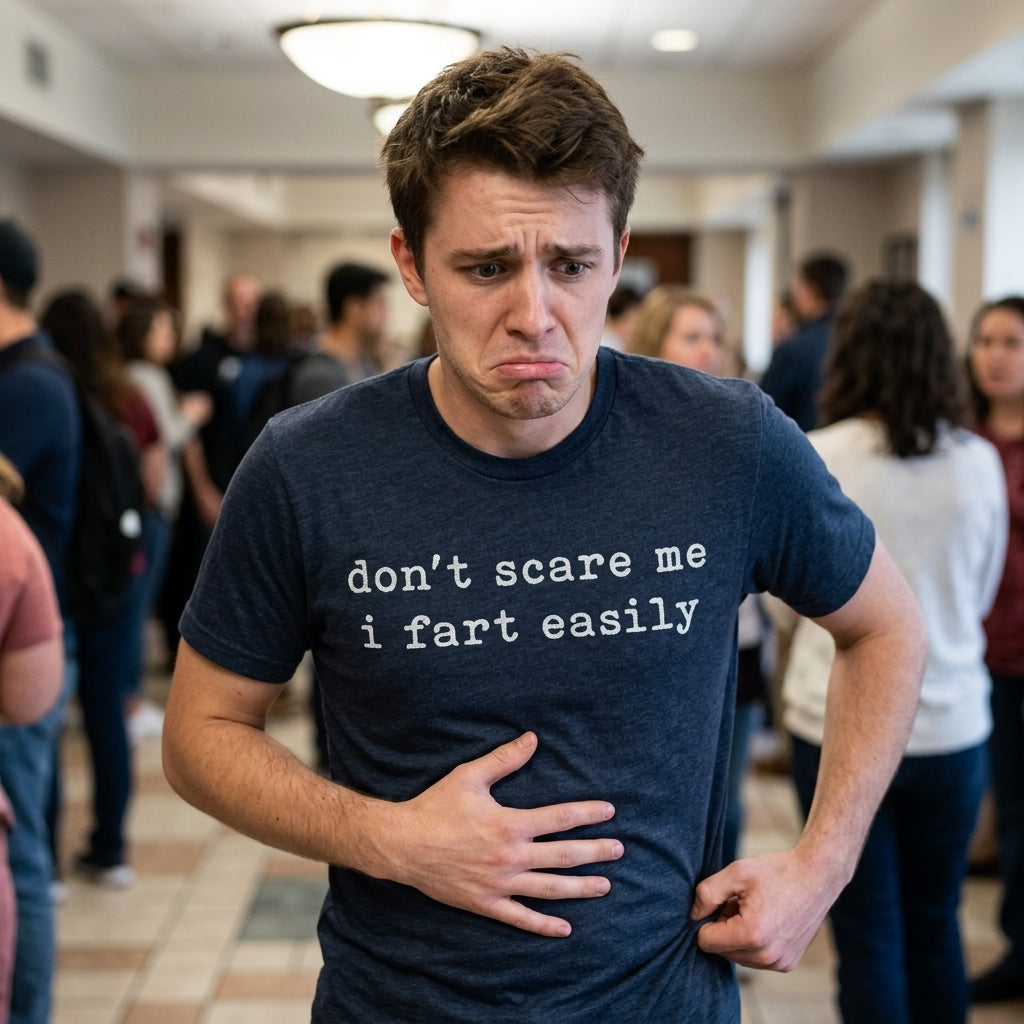 Dont Scare Me I Fart Easily Men's T Shirt