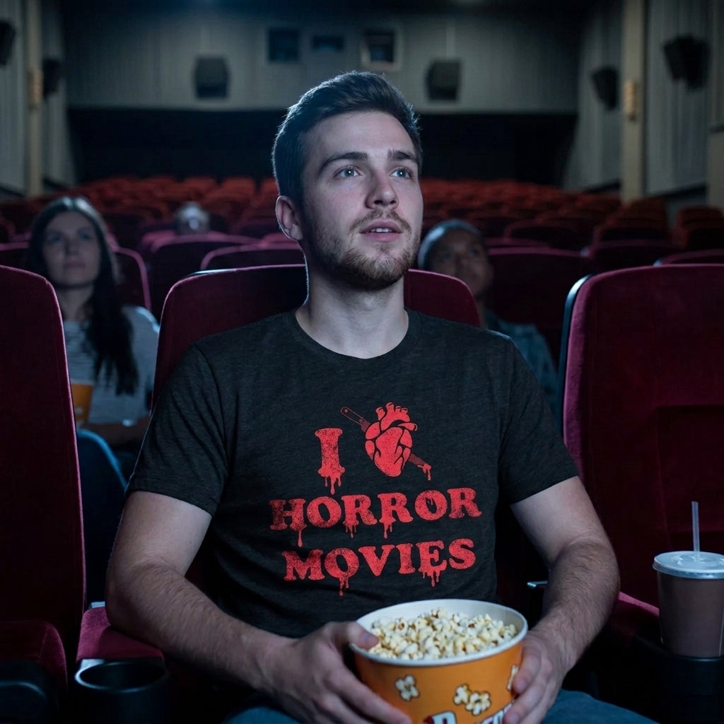 I Heart Horror Movies Men's T Shirt