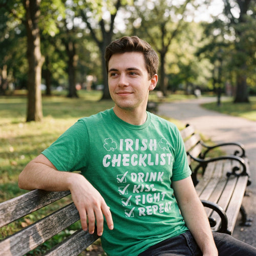 Irish Checklist Men's T Shirt