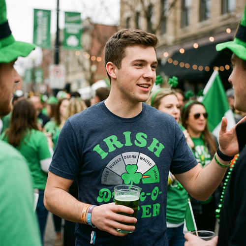 Irish Drunk O Meter Men's T Shirt