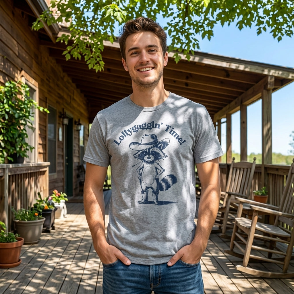 Lollygaggin Time Men's T Shirt