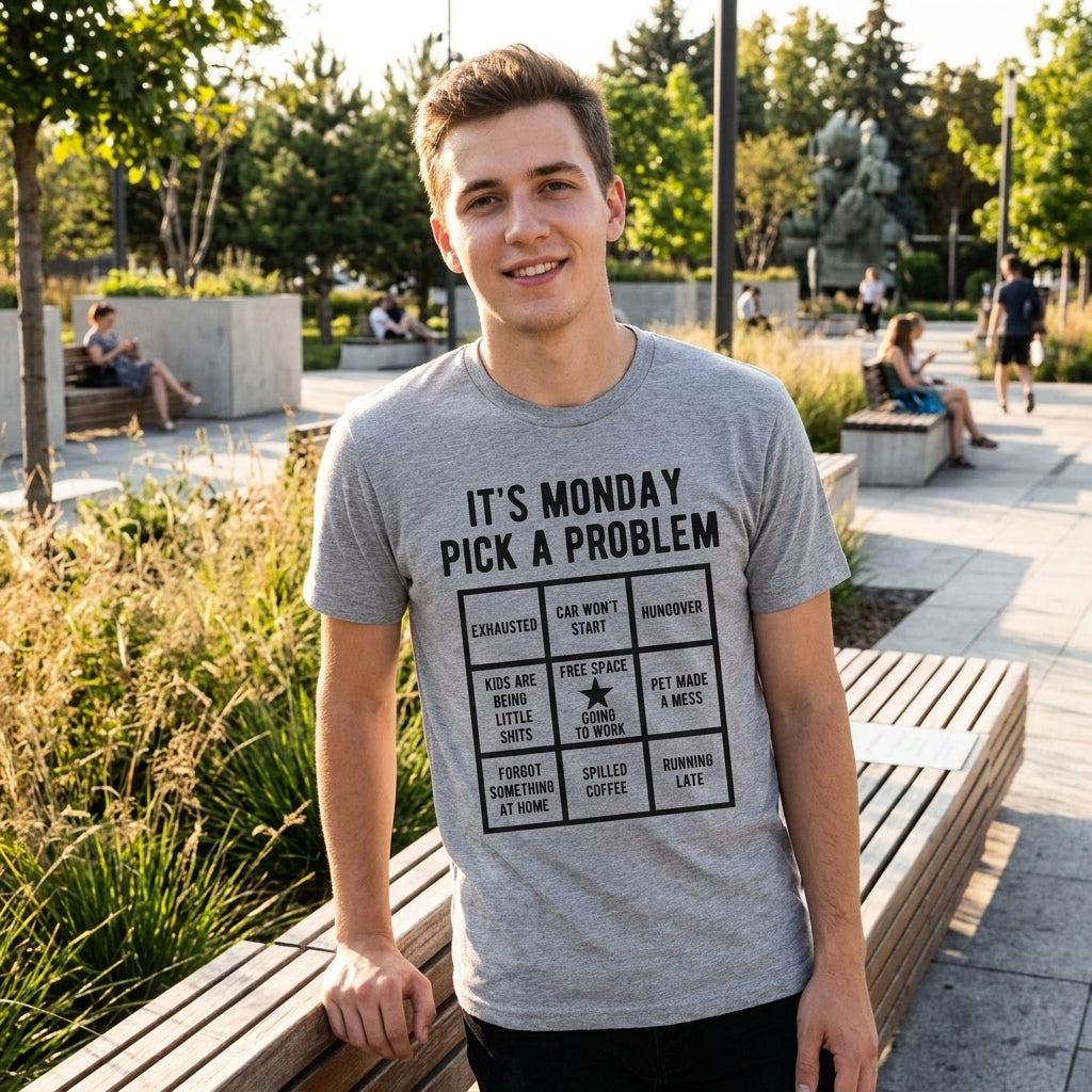 Its Monday Pick A Problem Men's T Shirt