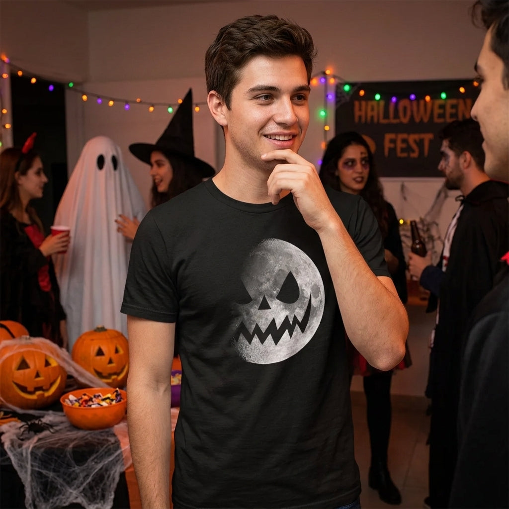 Moon Jack O Lantern Men's T Shirt