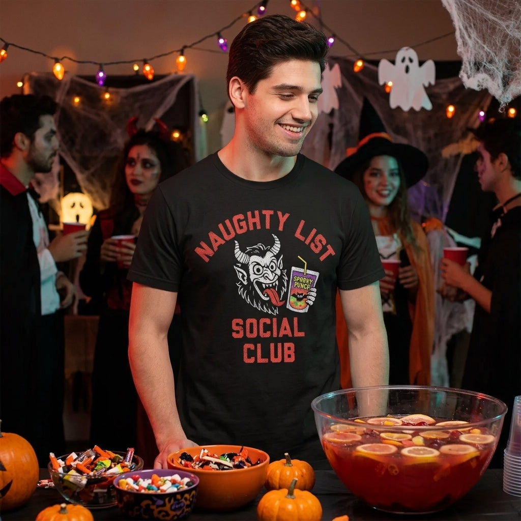 Naughty List Social Club Men's T Shirt