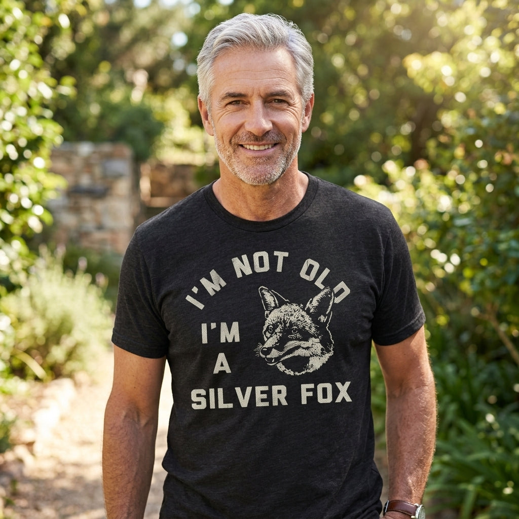 Im Not Old Im A Silver Fox Men's T Shirt