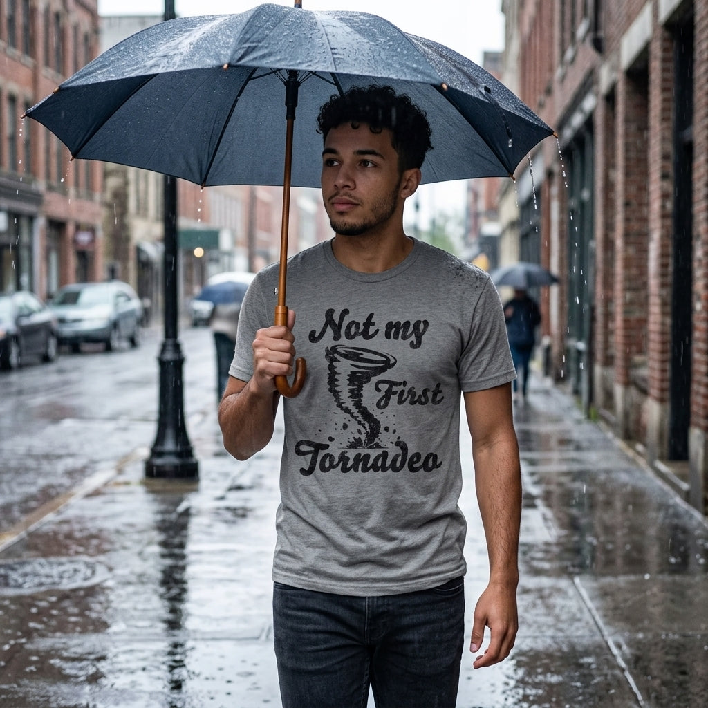 Not My First Tornadeo Men's T Shirt