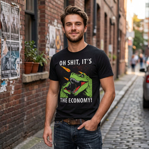 Oh Shit Its The Economy Men's T Shirt