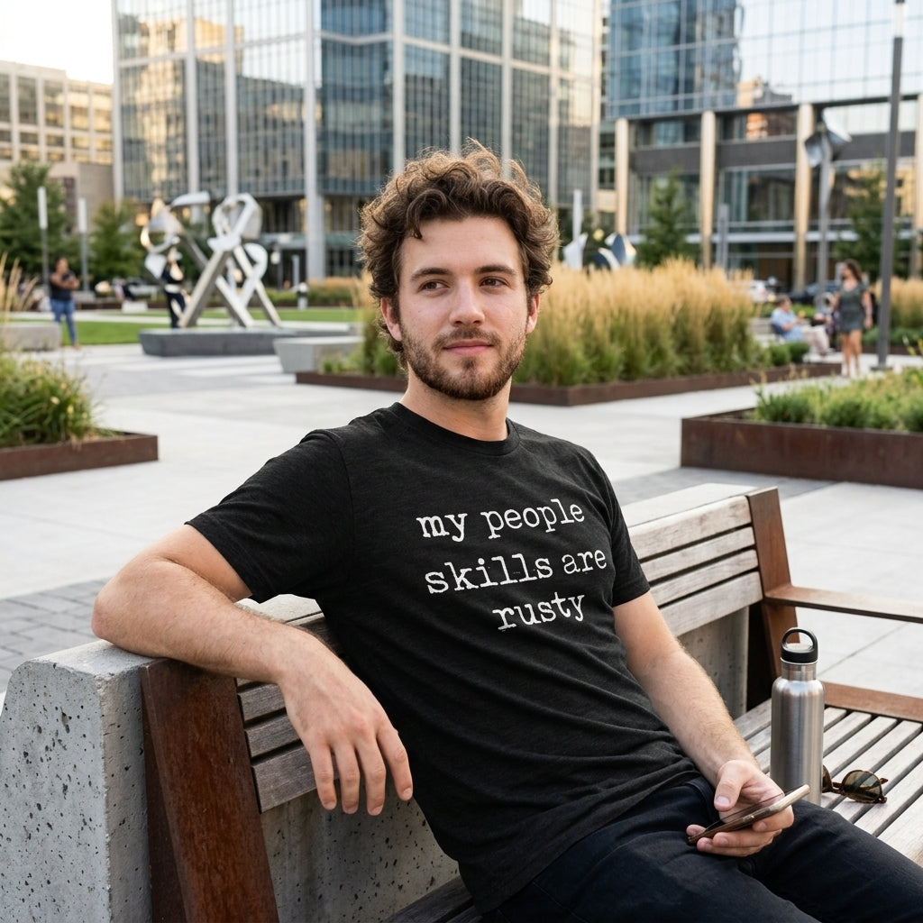 My People Skills Are Rusty Men's T Shirt