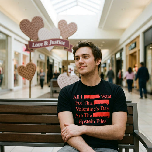 All I Want For Valentines Day Are The Epstein Files Men's T Shirt