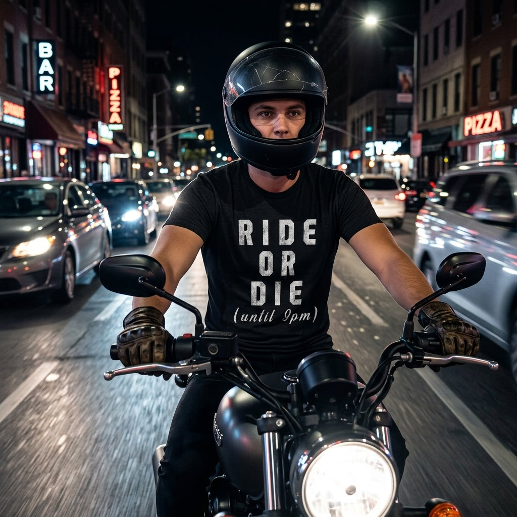 Ride Or Die Until 9PM Men's T Shirt