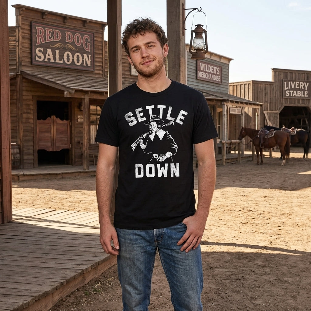 Settle Down Men's T Shirt