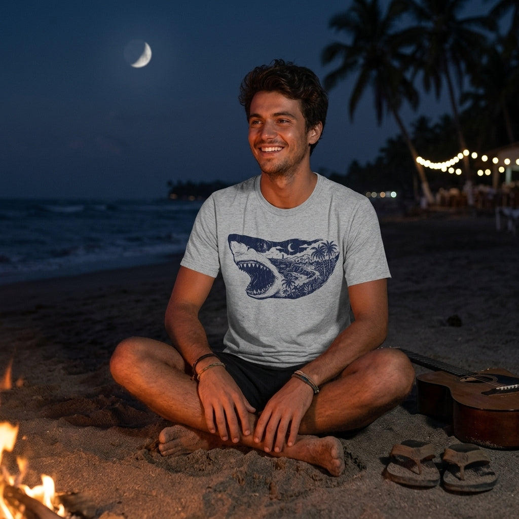 Nature Shark Men's T Shirt