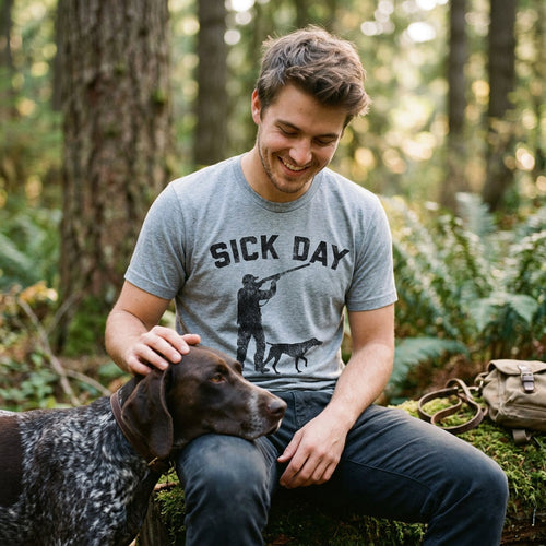 Sick Day Hunting Men's T Shirt