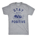 Stay Positive Shark Attack Men's T Shirt