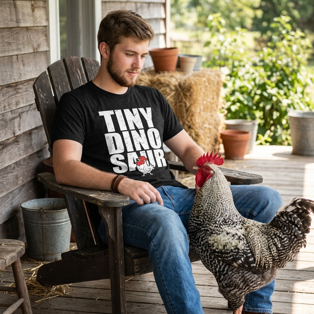 Tiny Dinosaur Men's T Shirt