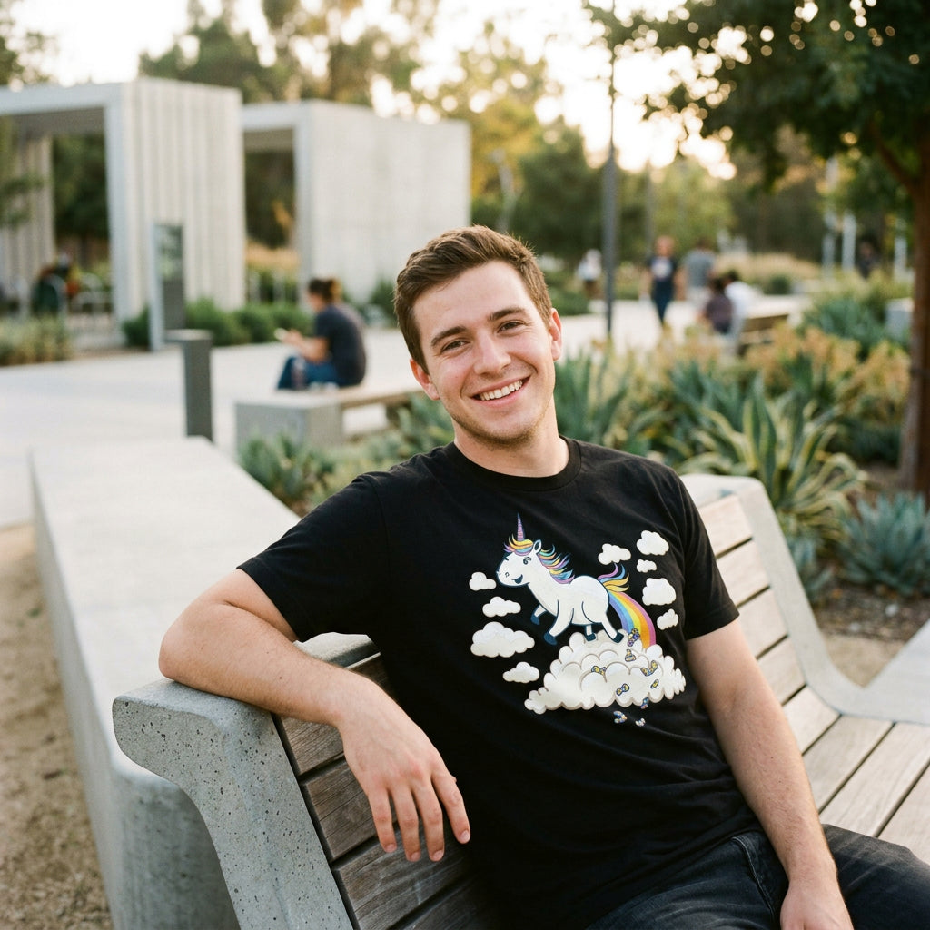 Unicorn Poop Men's T Shirt
